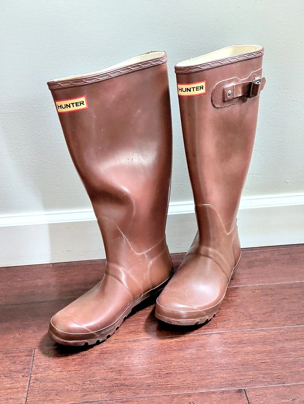 Hunter Original Tall Boots Brown US 6
